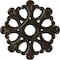 Ekena Millwork Angel Ceiling Medallion (Canopies up to 4 3/8"), 20 7/8"OD x 3 5/8"ID x 1"P, Stone Hearth Crackle CM20ANSHC - alternate 1